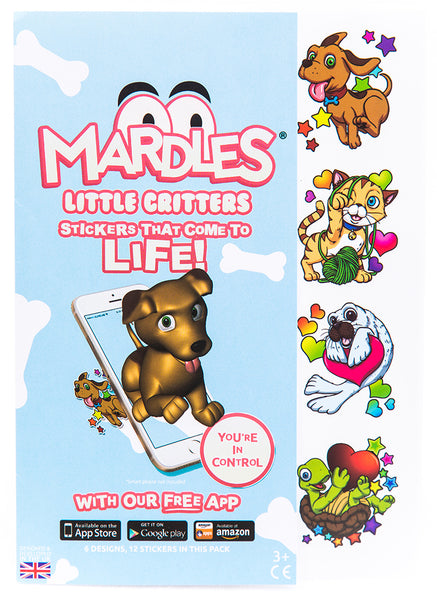 Little Critters Interactive 4D Stickers (pack of 12)