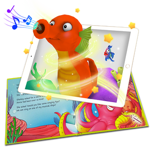Stanley the Seahorse augmented reality story book detail